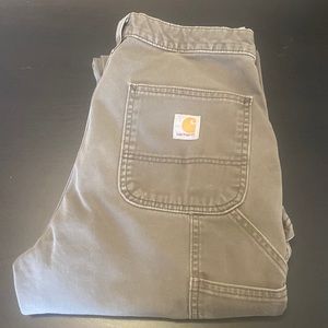 Men’s Carhartt Work Pants (worn, read description)